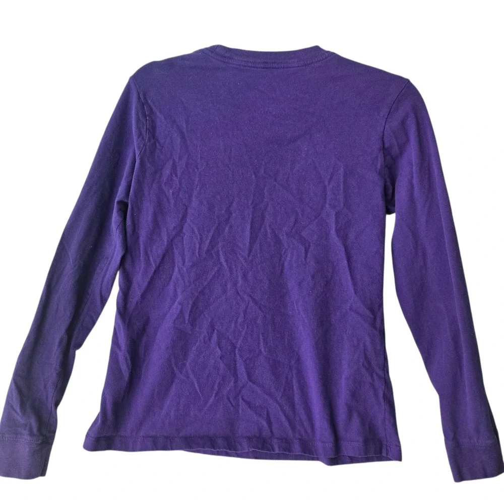 Nike Colorado Rockies Womens Long Sleeve‎ T-Shirt Purple Camo Swoosh MLB Medium
